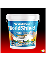 WorldShield Crystal Cool (Semi-Gloss) สีน้ำอะคริลิก เวิลด์ชิลด์ คริสตัลคูล