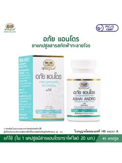 อภัย แอนโดร ยาแคปซูลสารสกัดฟ้าทะลายโจร อภัยภูเบศร (45 แคปซูล)
