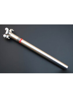 หลักอานตรง Uno สีเงิน