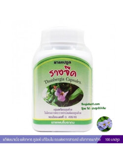 ยาแคปซูลรางจืด สมุนไพรดวงพร (100 แคปซูล)