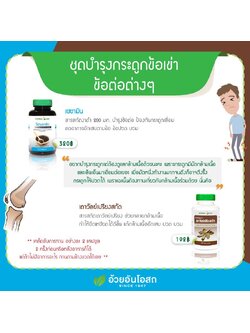 Set แก้ปวดข้อปวดเข่าและบำรุงข้อ จากHerbal one (อ้วยอันโอสถ)
