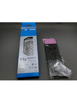 โซ่ 105/SLX (HG-601) 11 Speed แบบกล่องมาพร้อมตัวปลดเร็ว