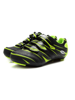 รองเท้าจักรยาน Tiebao สีดำ-เขียว