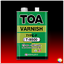 TOA Varnish Black Gloss T-8500 ทีโอเอ วาร์นิชดำ สำหรับภายใน