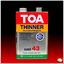TOA Thinner No. 43 ทีโอเอ ทินเนอร์ เบอร์ 43 สำหรับสีอะครีลิคโพลียูรีเทน 2 ส่วน