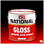 National Gloss Synthetic Resin Enamel สีน้ำมันเคลือบเงา เนชั่นแนล