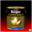 Beger SUPER GOLD A/L 202 สีทองคำ เบเยอร์ ซุปเปอร์โกลด์ อะคริลิคแลกเกอร์ (สีทองยุโรป)