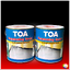 TOA Penetrating Sealer ทีโอเอ เพเนเทรตติ้ง ซีลเลอร์ สีรองพื้นอีพ็อกซี่ 2 ส่วน สำหรับงานพื้นคอนกรีตขัดมัน
