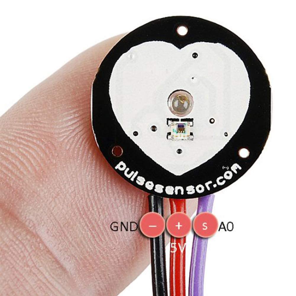 Heart Rate Pulse Sensor For Arduino โมดูลวัดชีพจรหัวใจ