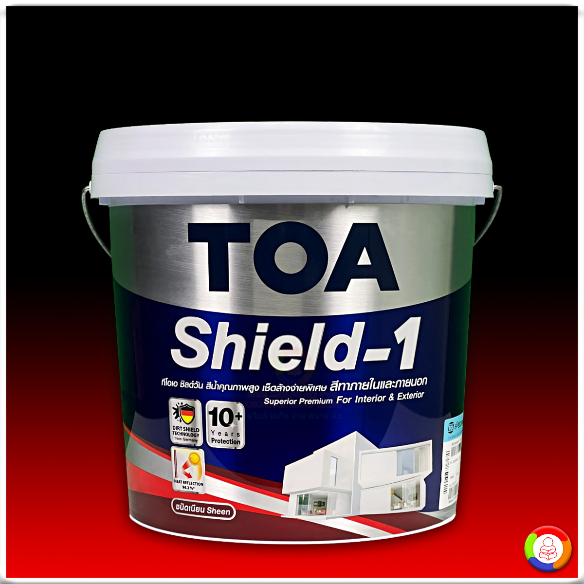 TOA Shield-1 For Exterior ทีโอเอ ชิลด์ วัน ภายนอก ชนิดเนียน 2.5 GL