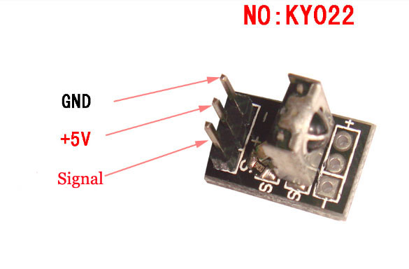 KY-022 Infrared IR Sensor Receiver Module For Arduino
