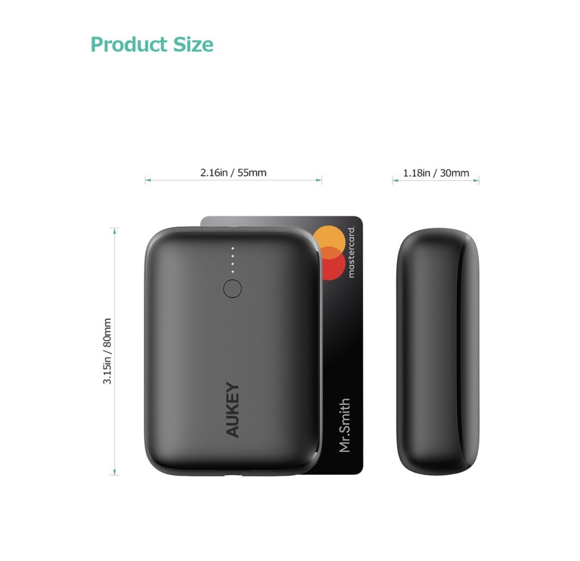 AUKEY PB-N83S พาวเวอร์แบงชาร์จเร็ว PowerPlus Sprint 10000mAh 22.5W Power Delivery & QC3.0