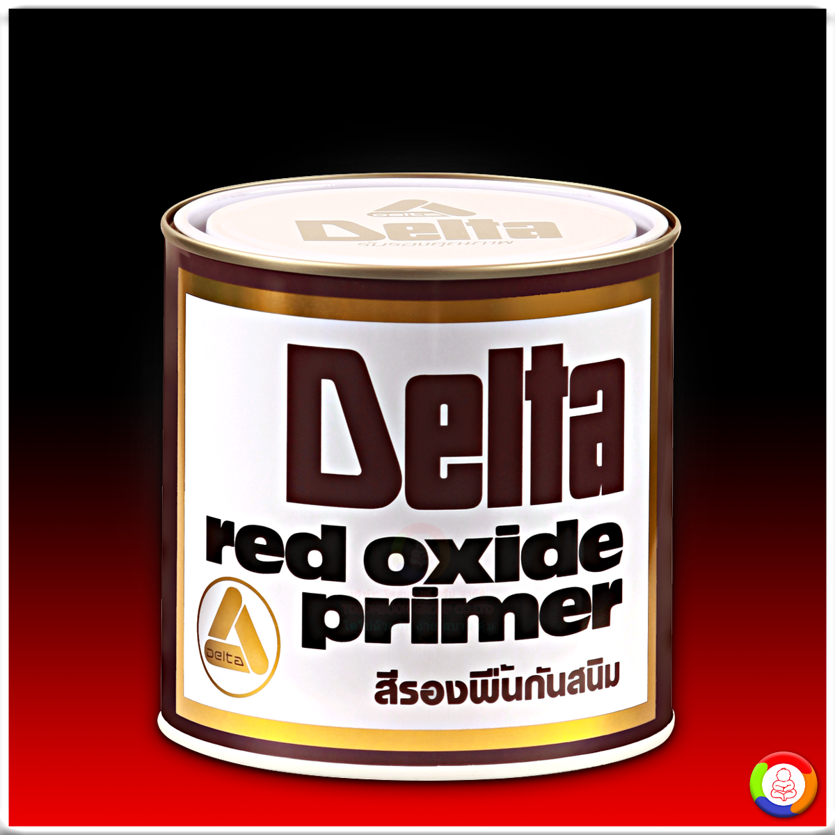 Delta Red Oxide Primer สีรองพื้นกันสนิมแดง เดลต้า