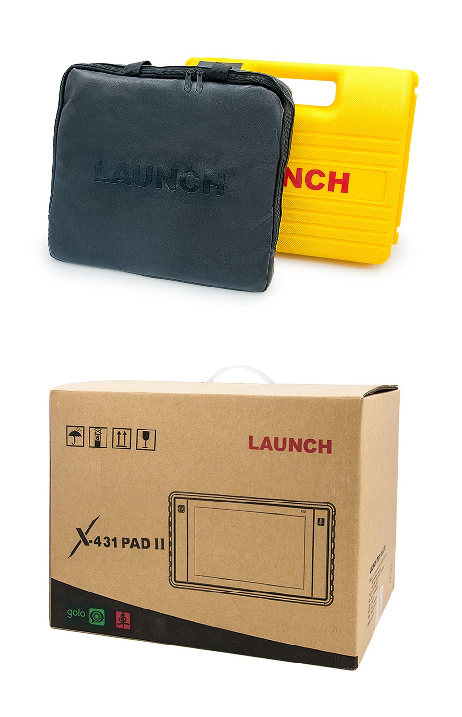 Launch X431 PAD II เครื่องมือวิเคราะห์รถยนต์หลากหลายยี่ห้อในเครื่องเดียว