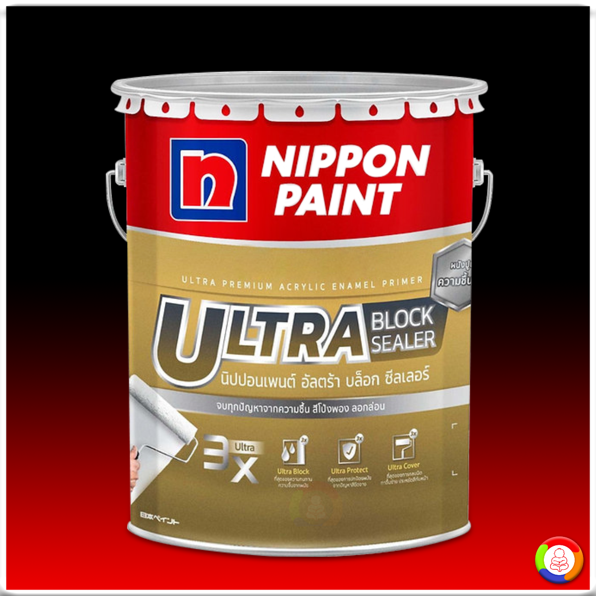 Nippon Paint Ultra Block Sealer นิปปอนเพนต์ อัลตร้าบล็อก ซีลเลอร์ 5 GL.