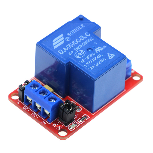 5V 30A High Power 1 Channel Relay Module with Optocoupler High/Low Trigger รีเลย์รองรับกระแสสูง 30A