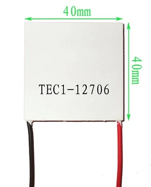 TEC1-12706 12V เซมิคอนดักเตอร์ฟิล์มทำความเย็น ร้อน