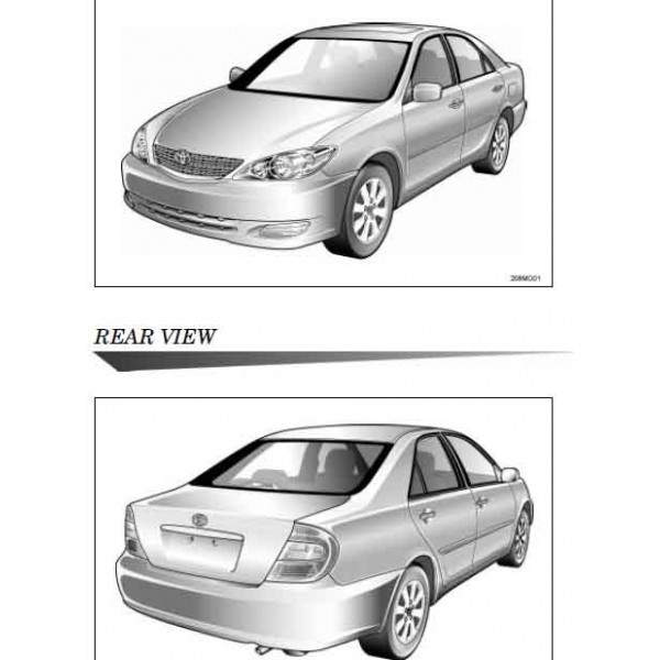 CD คู่มือซ่อม WIRING DIAGRAM TOYOTA CAMRY เครื่องยนต์ 1MZ-FE , 2AZ-FE , 3MZ-FE