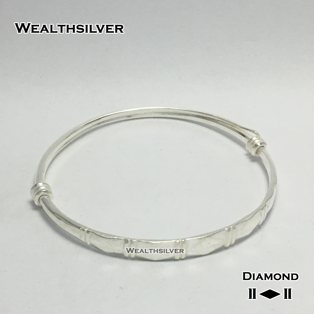 กำไลข้อมือ ลาย Diamond ฟรีไซส์