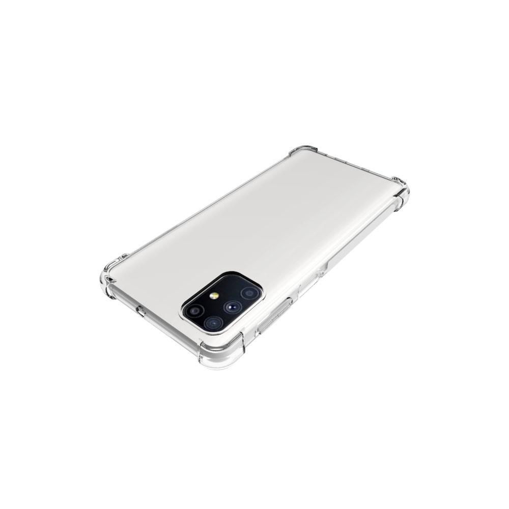 เคส Samsung Galaxy M51 แบบ TPU ใสเสริมขอบและมุมกันกระแทก