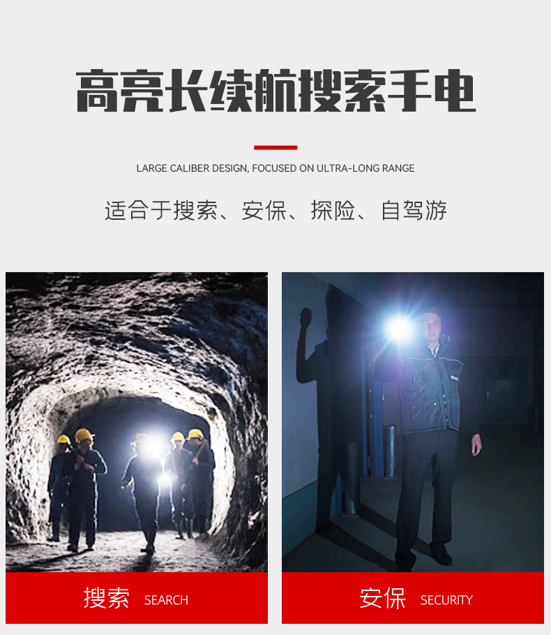 ไฟฉายแรงสูงขนาดกลาง แสงสว่าง ขนาดกระชับมือ Warsun Black หลอด Luminus SST-20 รวมแบตเตอรี่ 21700 1 ก้อน กับที่ชาร์จ USB