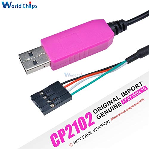 CP2102 USB to TTL RS232 Serial 5V Download Cable For WIN10 AVR MCU