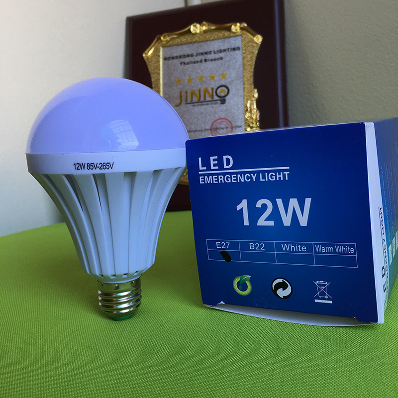 ไฟฉุกเฉินปิงปอง ไฟฉุกเฉินled 12 วัตต์ / Emergency bulb 12w