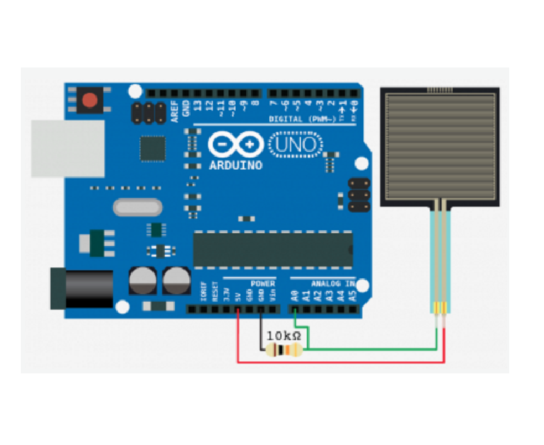 FSR406 เซนเซอร์วัดแรงกด Force Sensitive Resistor
