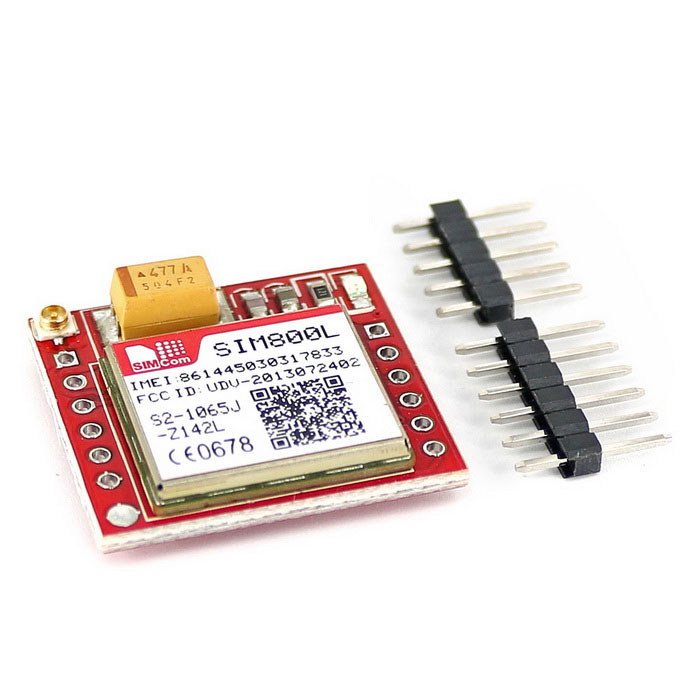 SIM800L GSM/GPRS Module มีเสาอากาศ และก้างปลา