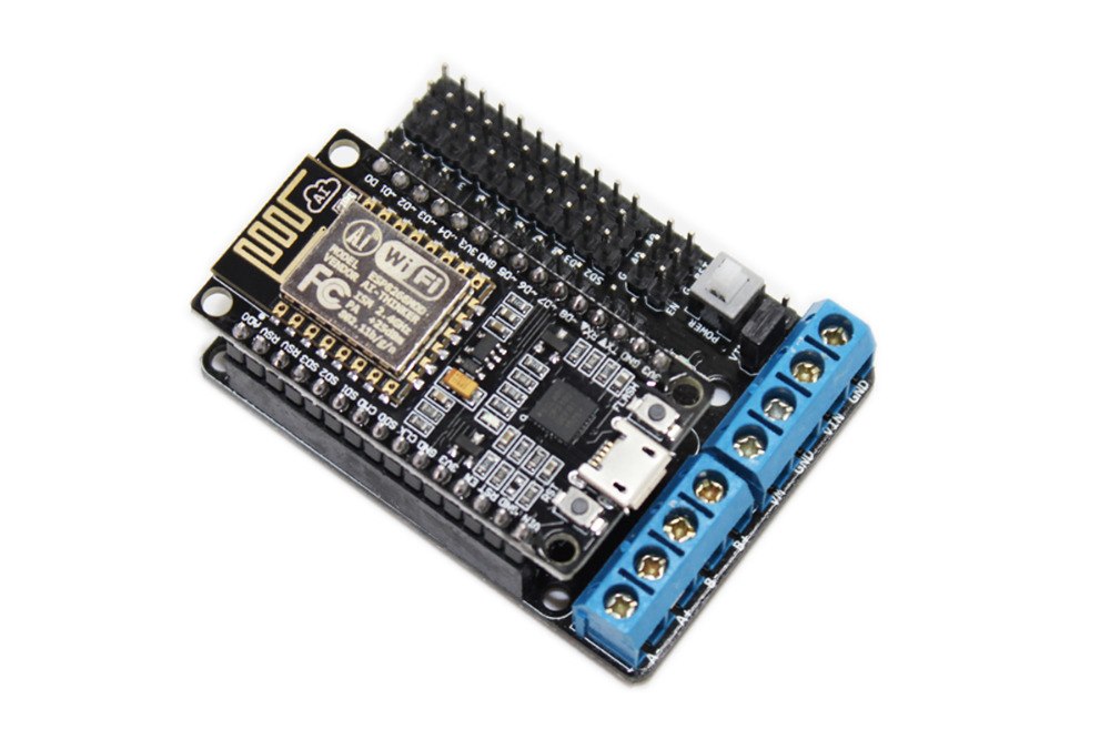 Motor Driver (L293D) Shield for NodeMCU V2 บอร์ดขับมอเตอร์สำหรับ ESP8266 NodeMCU V2