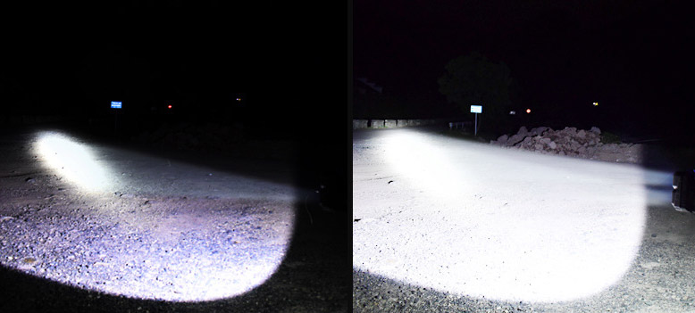 ไฟฉายสะพาย และจับถือ ขนาดกลาง Double LED Warsun D398