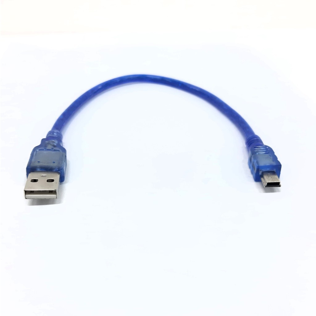 สาย Mini USB ยาว 30cm สำหรับ Arduino Nano