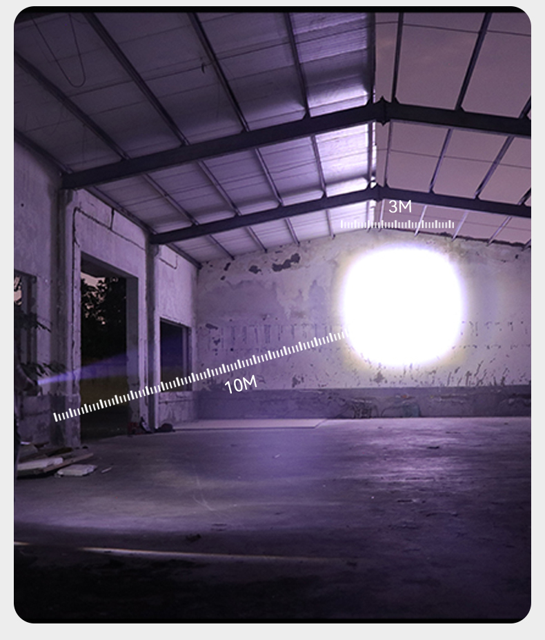 ไฟฉายแรงสูงขนาดกลาง แสงสว่าง ขนาดกระชับมือ Warsun Black หลอด Luminus SST-20 รวมแบตเตอรี่ 21700 1 ก้อน กับที่ชาร์จ USB