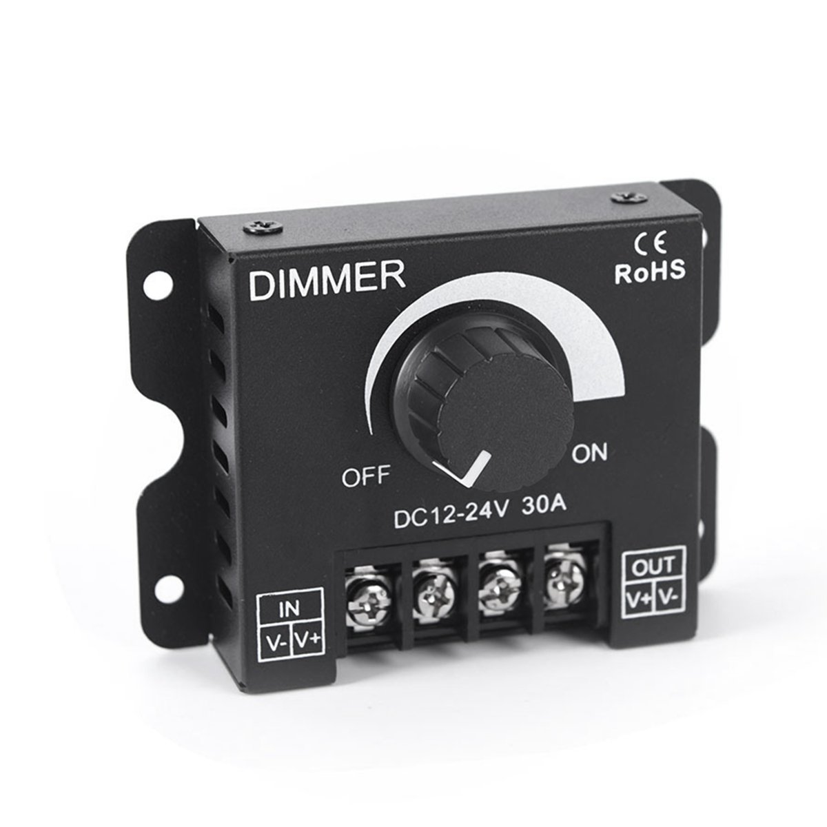 สวิตซ์ดิมเมอร์ หรี่ไฟ LED Dimmer 12V-24V 30A