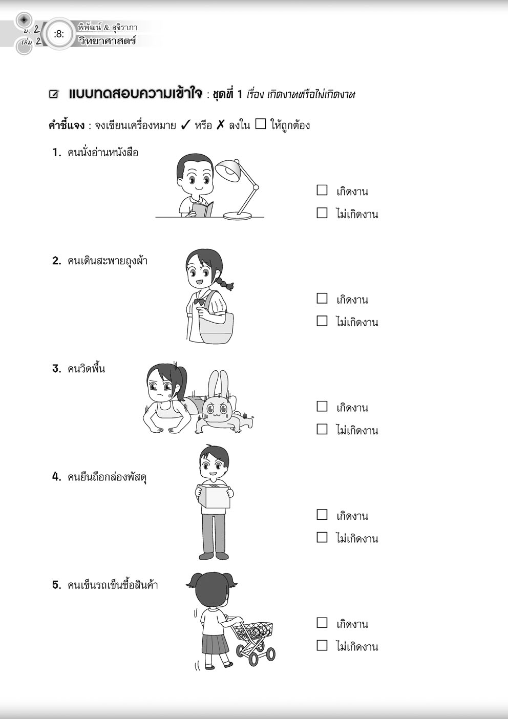 วิทย์คิดกล้วยๆ วิทยาศาสตร์ ม.2 เล่ม 2 ปรับปรุง เพิ่มข้อสอบยากพิเศษ สสวท.