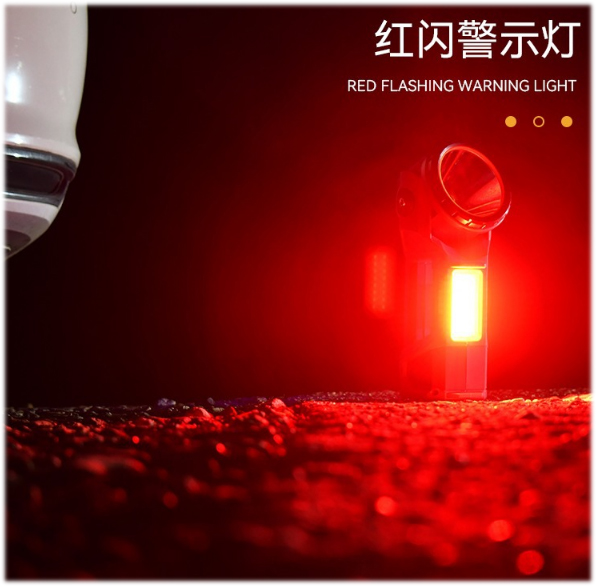 ไฟฉายจับถือหรือสะพาย ปรับมุมส่องได้ พร้อม COB LED Warsun X5