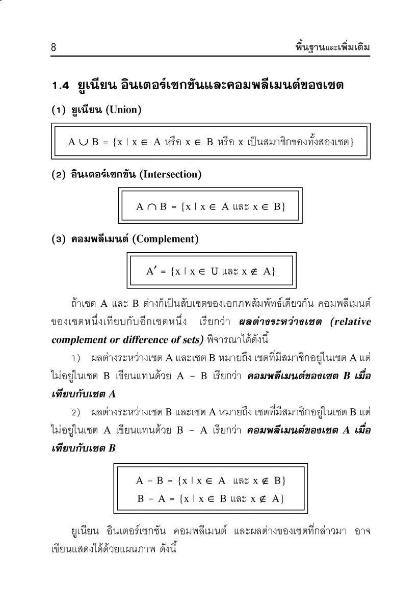 รวมสูตร คณิตศาสตร์ ม. 4-5-6 โดย พ.ศ.พัฒนา