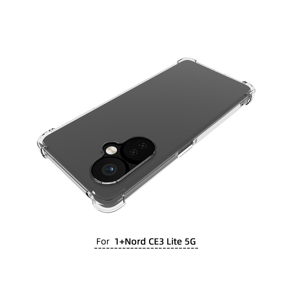 เคส OnePlus Nord CE 3 Lite 5G ใสเสริมขอบและมุมกันกระแทก