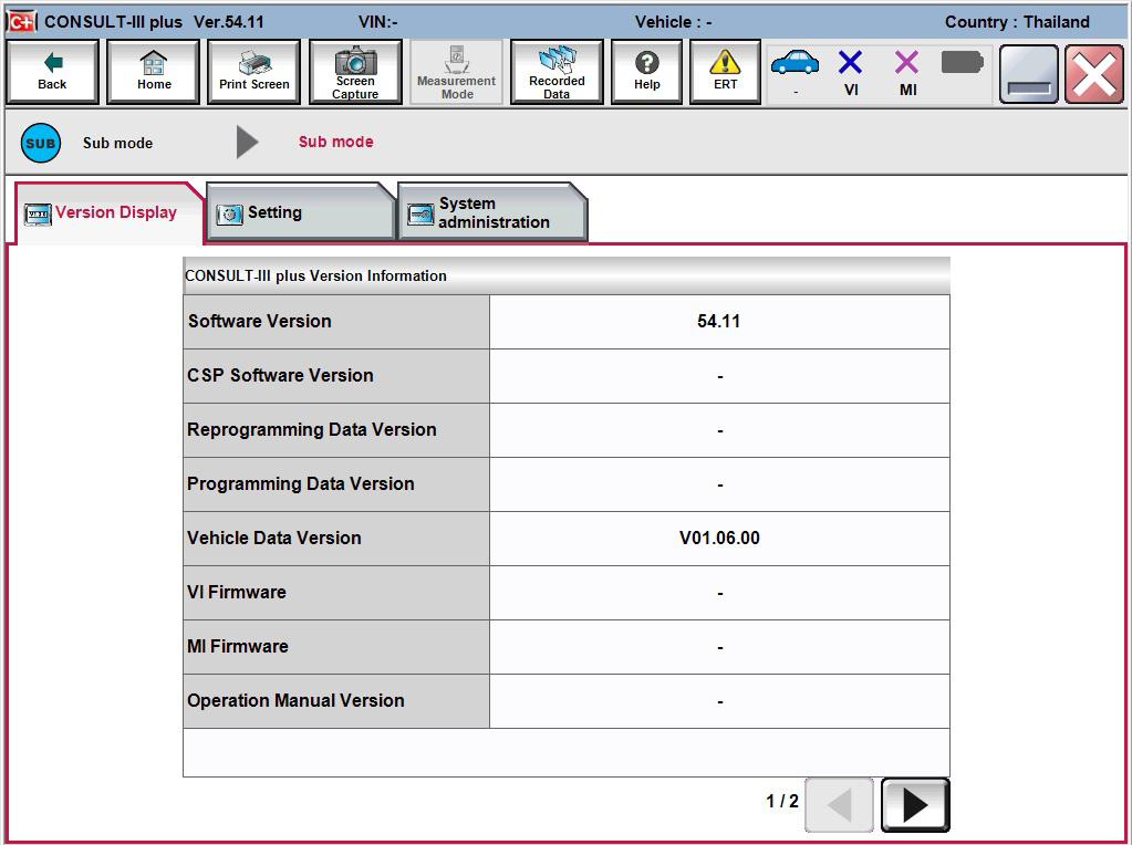 ซอฟแวร์ Nissan Consult 3 Plus, Nissan Consult 3 +
