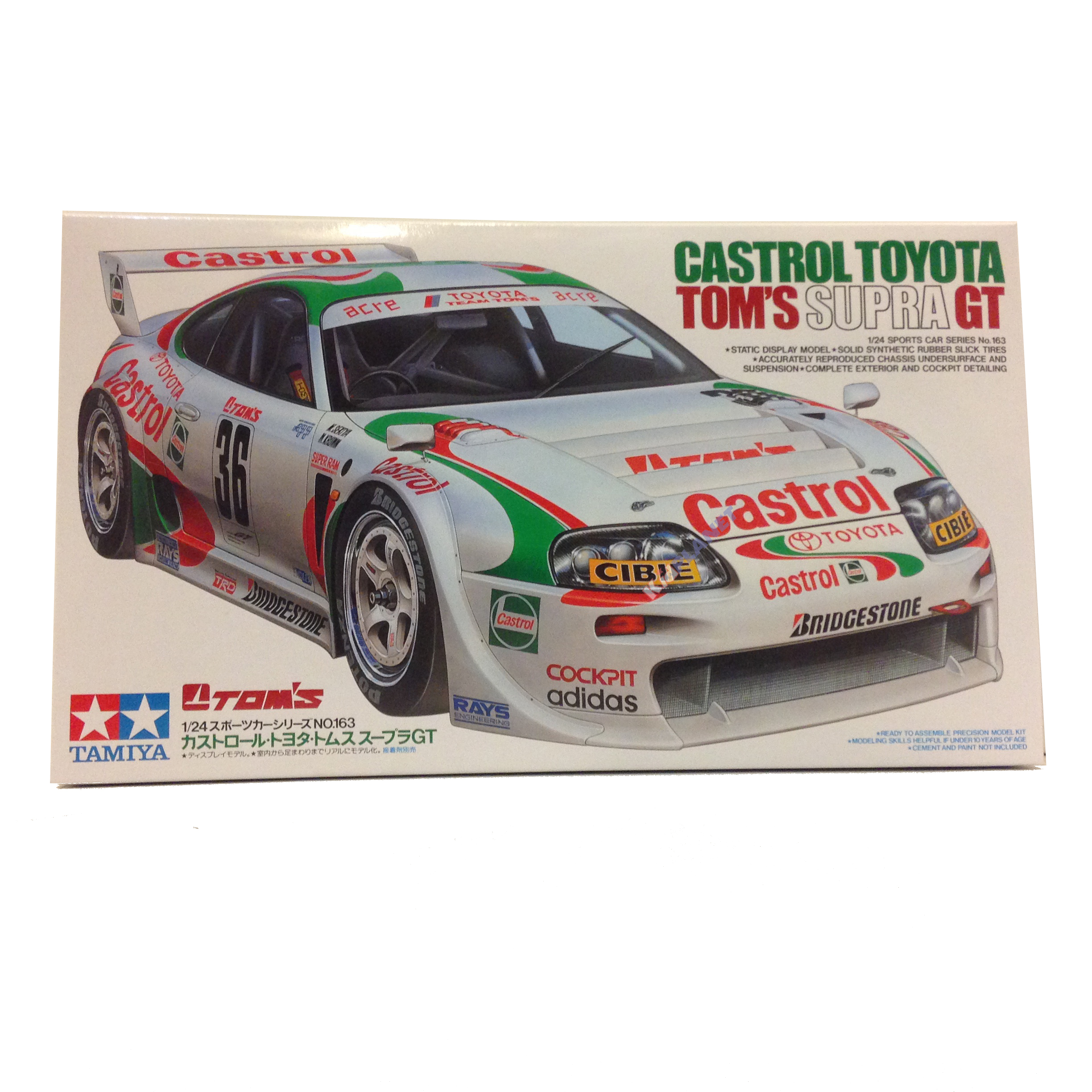 24163 TAMIYA 1/24 CASTROL TOYOTA TOM'S SUPRA GT