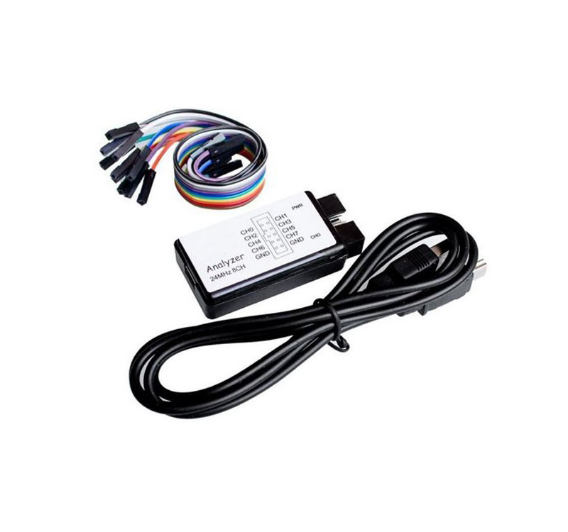 USB Logic Analyzers 24MHz 8 Channel อุปกรณ์วิเคราะห์สัญญาณดิจิตอล
