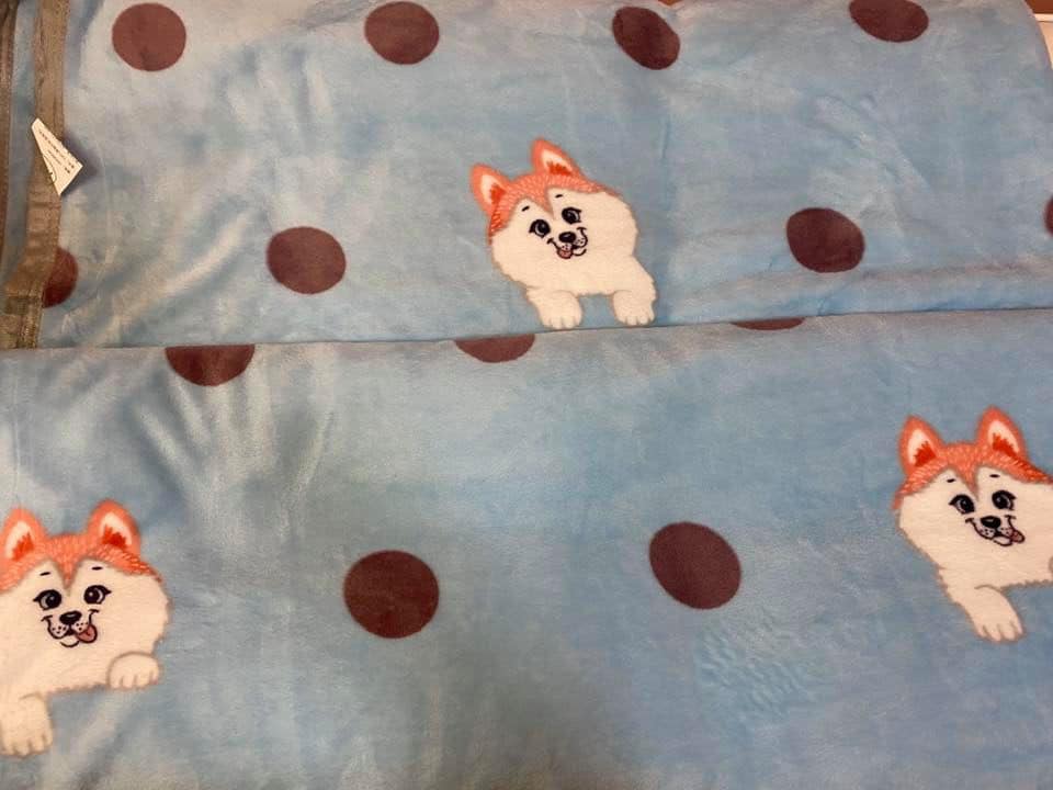 ผ้าห่มนาโนลายสวยน่าใช้ 6 ฟุต 180x200cm