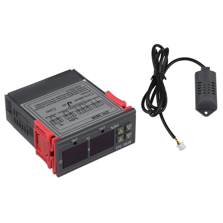 STC-3028 110-220VAC เครื่องควบคุมอุณหภูมิและความชื้น Temperature and Humidity Control Unit