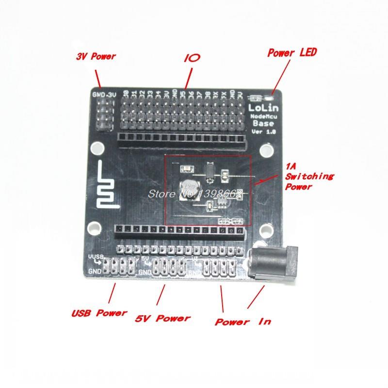 NodeMCU V3 Expansion board บอร์ดขยายขา ESP8266 NodeMCU V3
