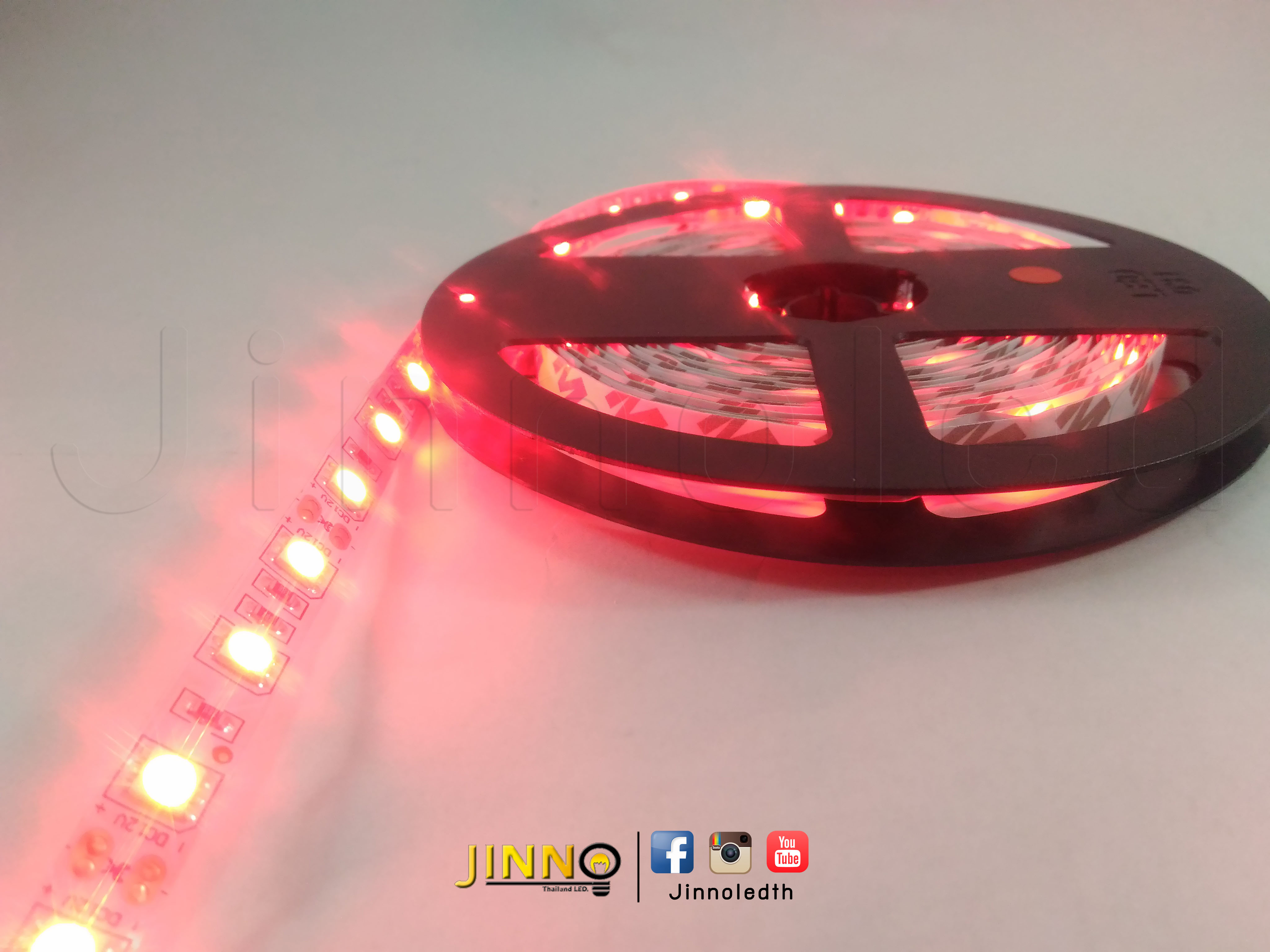 ไฟริบบิ้น 12v รุ่น 5050 IP20 : แบบไม่กันน้ำ