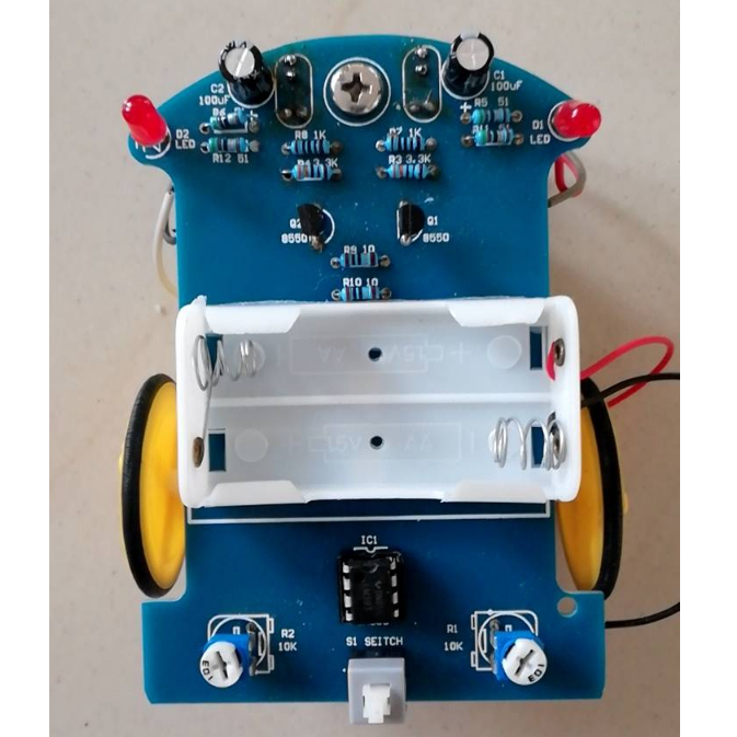 Line Follower Tracking Smart Car ชุดประกอบรถวิ่งตามเส้น หุ่นยนต์เดินตามเส้น
