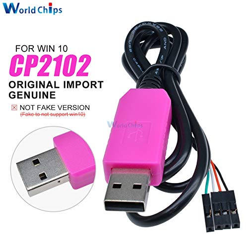 CP2102 USB to TTL RS232 Serial 5V Download Cable For WIN10 AVR MCU