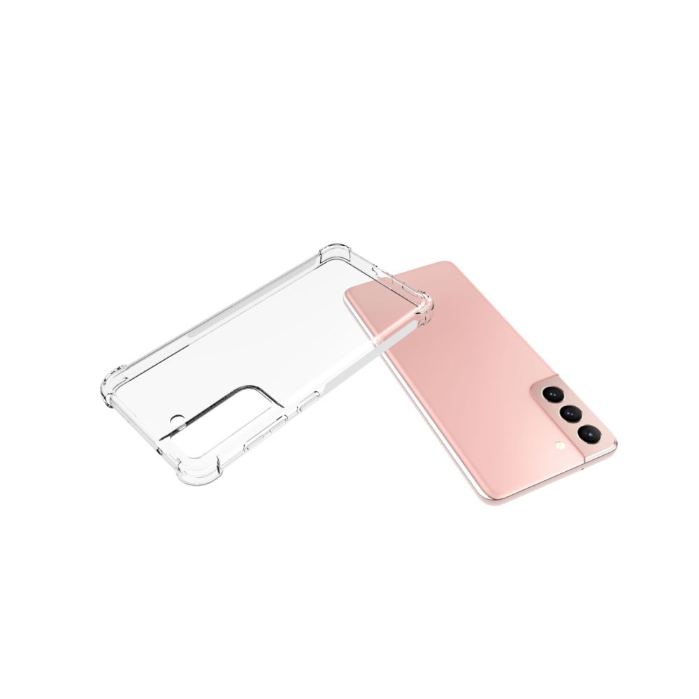 เคส Samsung Galaxy S21 FE 5G แบบ TPU ใสเสริมขอบและมุมกันกระแทก