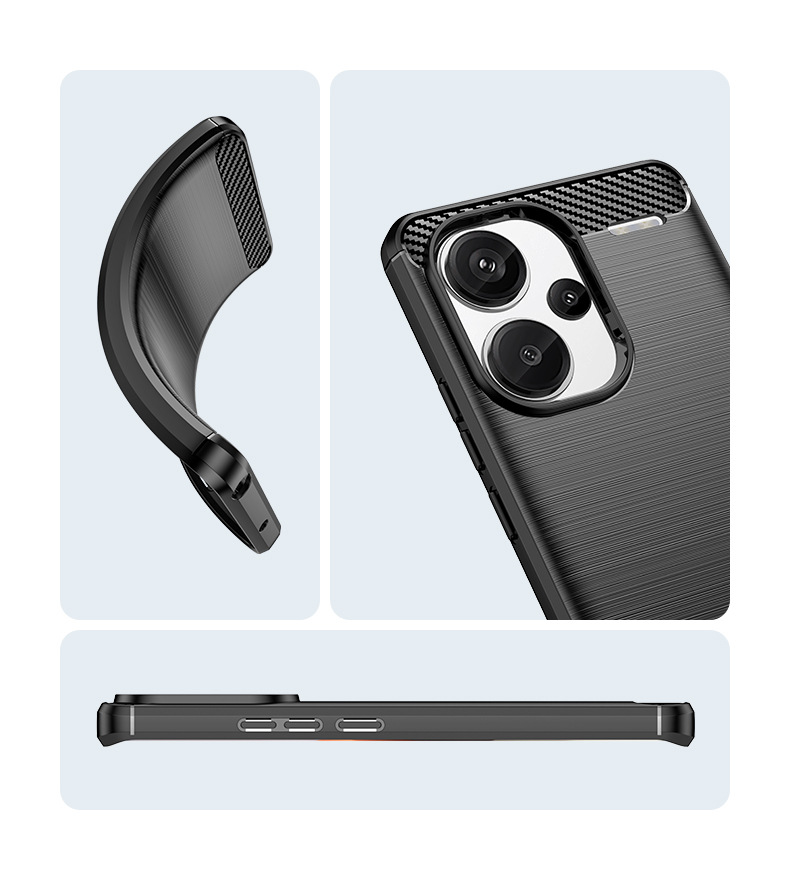 เคส Redmi Note 13 Pro Plus ผลิตจาก TPU กันกระแทกได้ (VICKIE)