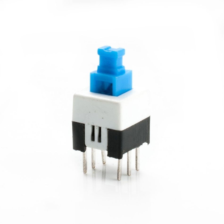 8*8mm 6-Pin Self-locking Tact Switch สวิทช์กดติดกดดับ 5 ตัว